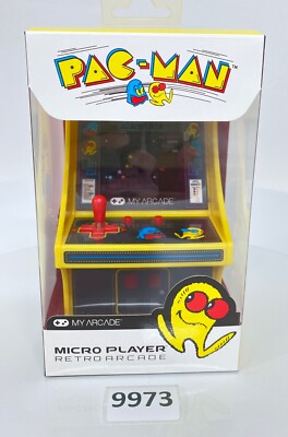 Pac-Man Micro Player Retro Arcade Machine Hand Held Game by My Arcade NEW