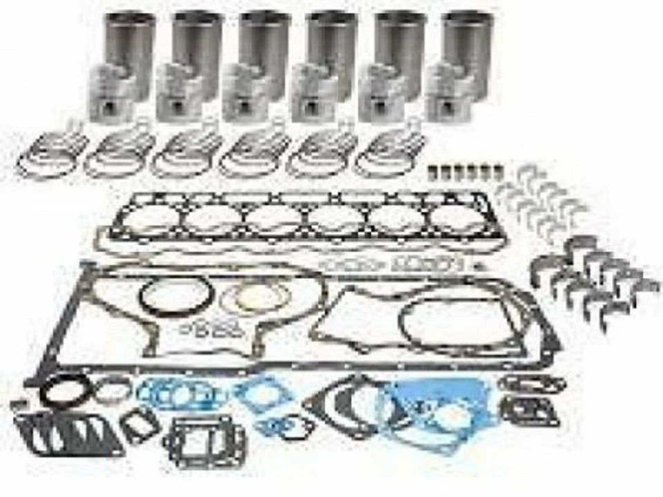 For Cockshutt For Oliver 1850 ENGINE OVERHAUL KIT 6.3546 6CYL. PERKINS DIESEL - Image 2 of 3