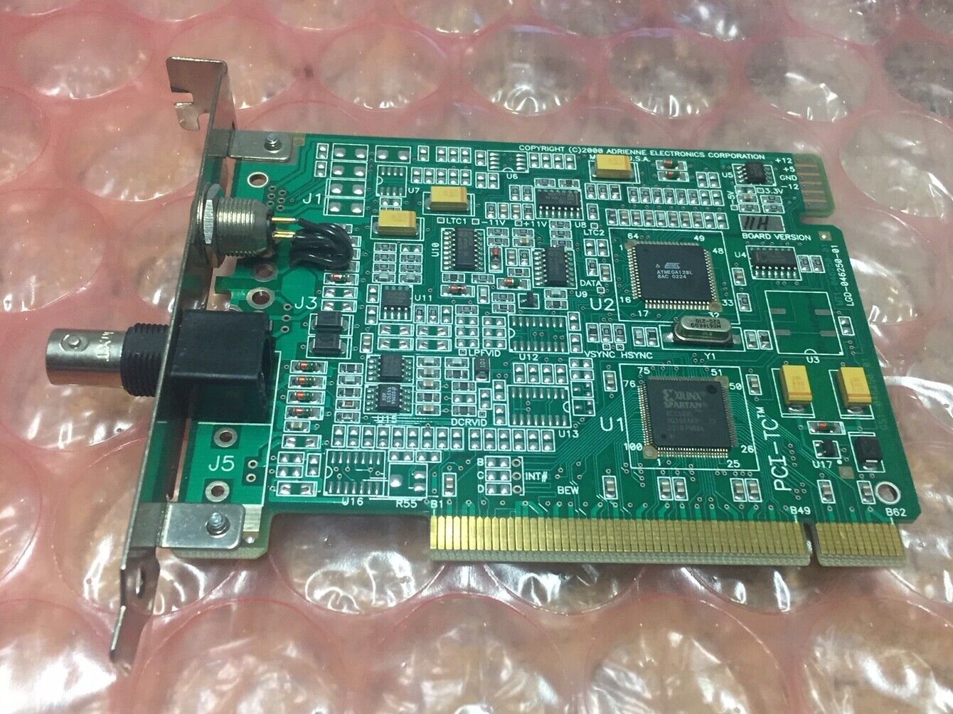 ADRIENNE ELECTRONICS LGD-046250-01 PCI-TC TIME CODE PCI BOARD 