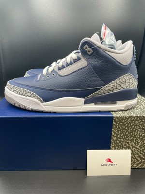 white and light blue 3s