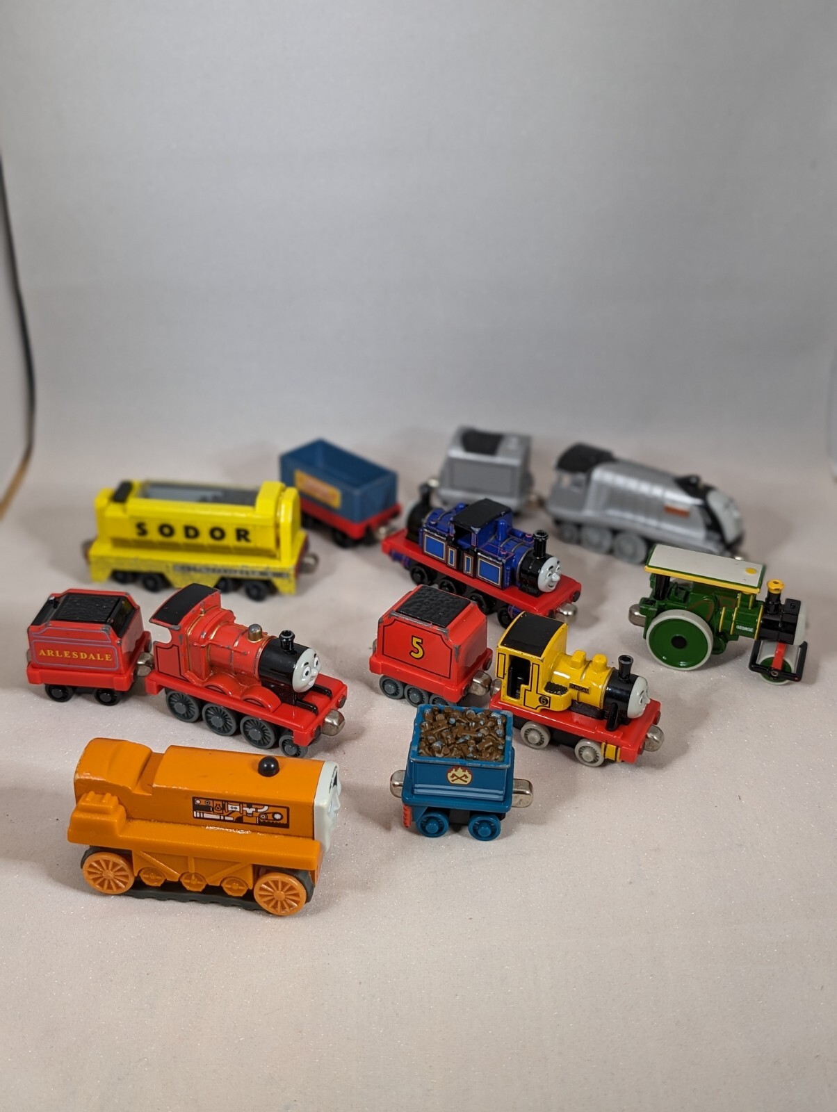 Thomas and Friends Train Lot 12pcs Mattel Learning Curve Toys