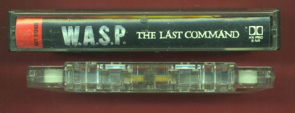 W.A.S.P. - КАССЕТА THE LAST COMMAND: 1985 CAPITOL БЕЗ ШТРИХ-КОДА - ОТЛИЧНОЕ СОСТОЯНИЕ/ПОЧТИ КАК НОВАЯ!! - Изображение 2 из 3