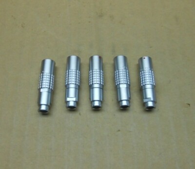 LOT OF 5 NEW LEMO PHG.1B.306.CLZZ CIRCULAR PUSH PULL CONNECTORS (9 LOTS AVAIL)