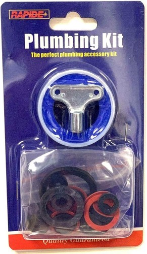 32 TAP LEAKS REPAIR KIT SINKS BATHS KITCHEN WASTE PIPE WASHER SEALS TAPE O RING - Picture 4 of 4