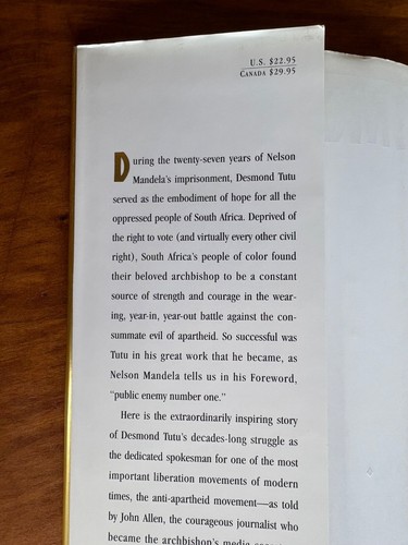 THE RAINBOW PEOPLE OF GOD BY DESMOND TUTU SIGNED! 1994 HC/DJ FIRST PRINTING - Picture 8 of 9