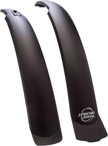 Planet Bike Clip-on Fenders Black 26" x 70mm - 7002 - 第 1/5 張圖片