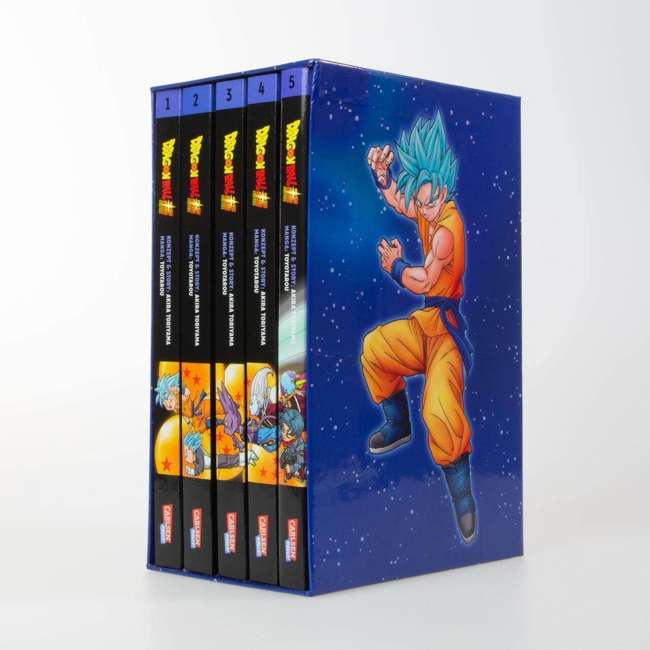 Thumbnail - Dragon Ball Super Bände 1-5 Sammelschuber Mit Extra Akira Toriyama