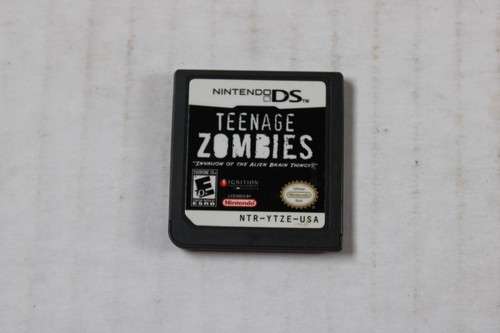 Teenage Zombies: Invasion Of The Alien Brain Thingys (Nintendo DS) Cart Only