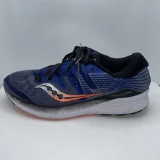 Saucony Ride ISO Men’s Running Shoes Size 8.5 Blue Preowned S20444-3