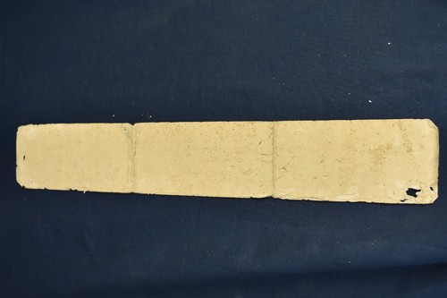 Japanese TANZAKU Hand Painted Art Board Calligraphy Est. 1930s White Chy Blossom - Picture 6 of 6