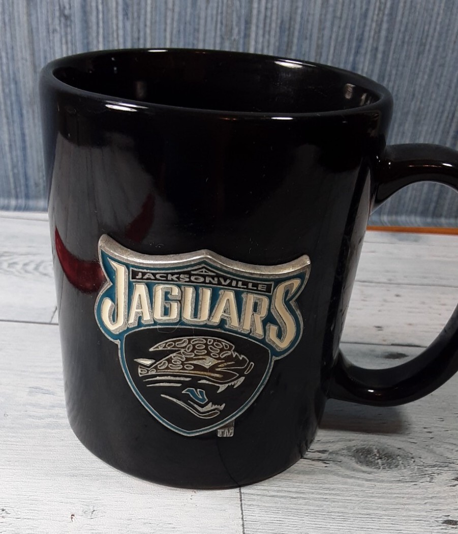 Collectible Jacksonville Jaguars Black Ceramic Coffee Mug eBay