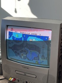 Super Nintendo Entertainment System SNES Console, One Controller 5 Games