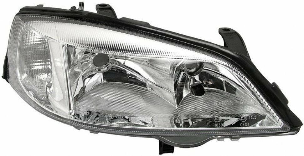 Phare avant droit pour Opel Astra G optique halogène H7 passager 1998-2009