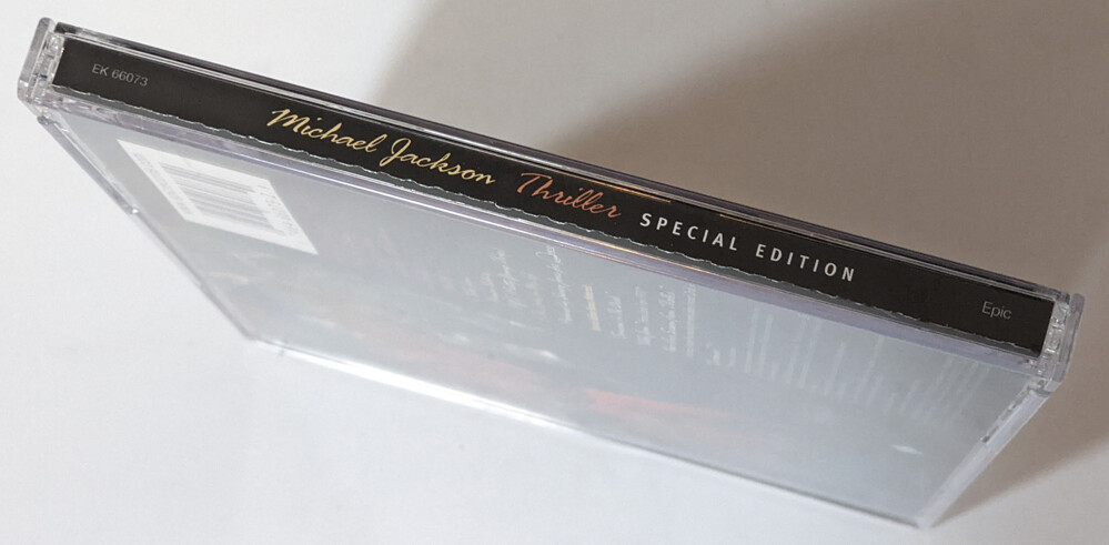 MICHAEL JACKSON Thriller GOLD CD Special Edition 2001 Epic EK