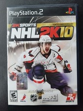 NHL 2K10 PS2 (Sony PlayStation 2, 2009) Complete CIB Tested Hockey