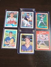 Tom Glavine Baseball Cards Topps Donruss Fleer Topps Bowman 1989 1990 1991