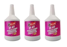 Red Line Oil 30504 Automatic Transmission Fluid Synthetic D4 ATF (3 Quarts)