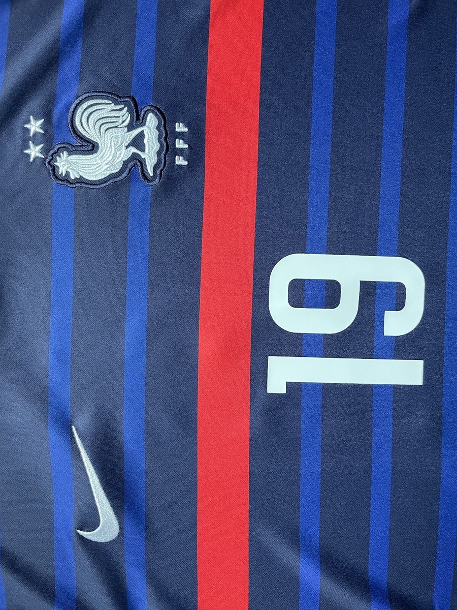2020/21 France Home Jersey #19 Benzema Small EURO Nike