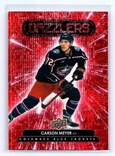 Carson Meyer 2022-23 Upper Deck #DZ-79 Dazzlers Red