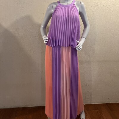 Cato Womens Formal Dress Size XL Purple Lined Sleeveless NEW | eBay
