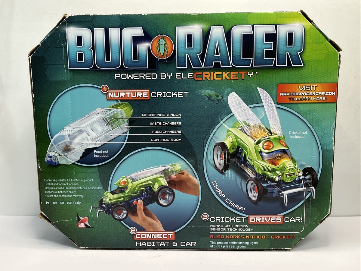 New Bug Racer Powered by Elecrickety Vehicle Cricket Habitat New Bug Racer Powered by Elecrickety Vehicle Cricket Habitat