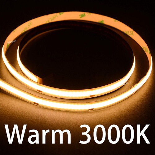 High Density COB LED Dimmable Strip Light 8mm DC 12V 24V Flexible Strips Lights - Picture 29 of 30