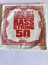 New  Ernie Ball .050 Roundwound Electric Bass String Single 50