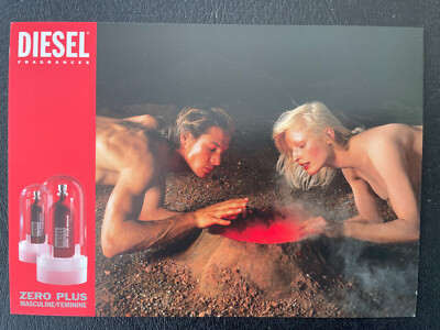 Ansichtskarte, Werbekarte, Diesel, Düfte, Zero Plus, Edgar Karte, ungelaufen