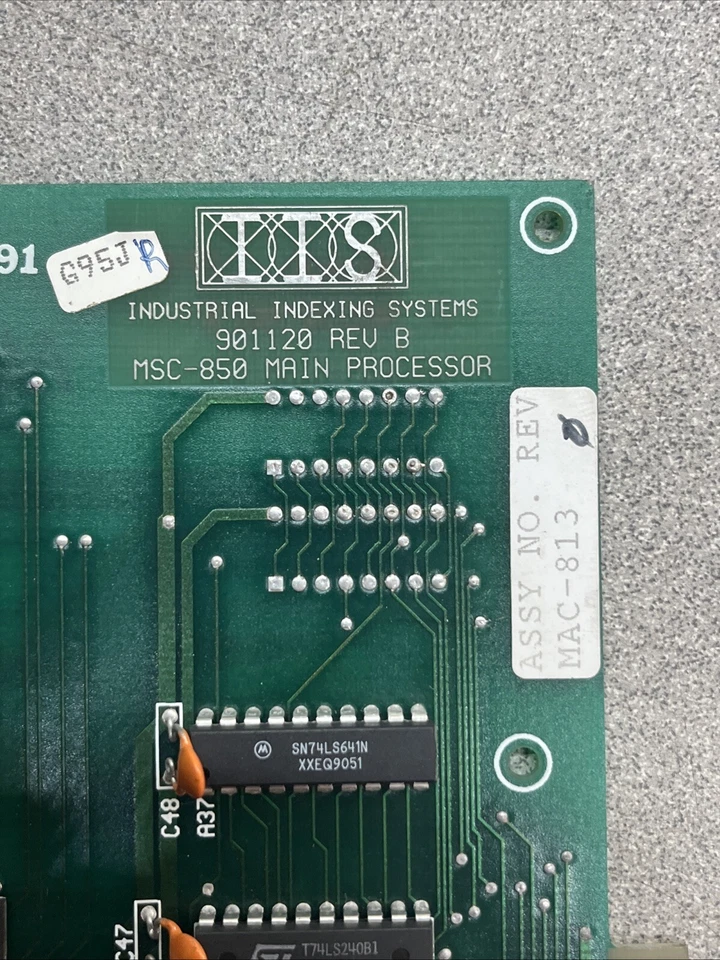 Procesador principal de sistemas de indexación industrial msc-850 MAC-813 CP-804 Foto 3 de 3