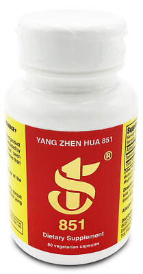 Yang Zhen Hua 851 Organic Fermented Soy, BCAA, BCFA, Protein, 80 Capsules