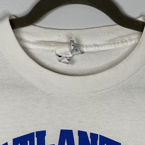 Atlanta Braves Shirt (VTG) - 90s MLB Energizer Bunny Sz Large - Picture 3 of 9