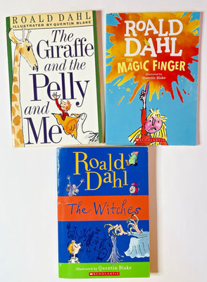 Ronald Dahl Readers Third Fourth Fifth Grade Education Chapter Books Lot of 3