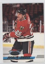 1993-94 Topps Stadium Club Jocelyn Lemieux #255 0a0
