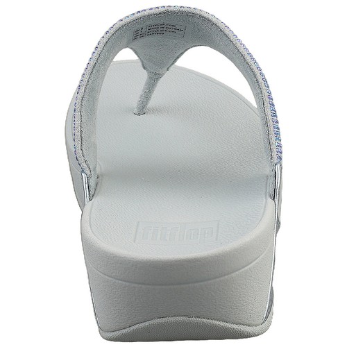 FitFlop Lulu Crystal Abbelliata Sandali Blu Donna - 41 EU - Foto 4 di 8