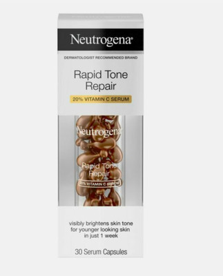 NEW - Neutrogena Rapid Tone Repair Antioxidant Serum - 30 Capsules