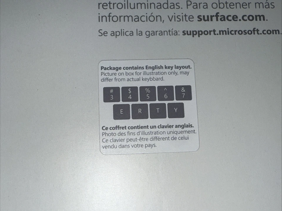 Brand New Original Microsoft Surface Pro 4 5 6 7 Pride Keyboard NGZ-00003 - Image 3 of 4