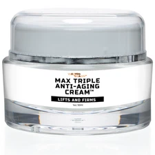 Max Triple Anti-Aging Cream with Vitamin C - Lift & Firm - Anti-Wrinkle Face
