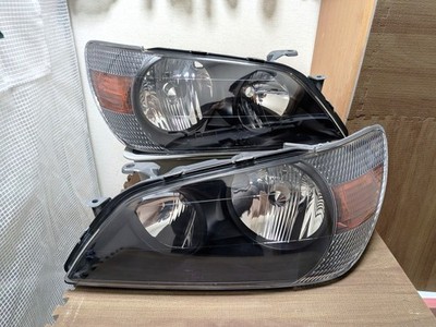 Toyota Altezza SXE10 GXE10 OEM Halogen Scheinwerfer L&R Schwarz Gehäuse KOITO...