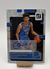 Ousmane Dieng 2022 Panini Donruss Rated Rookie Auto Choice Signatures #211   