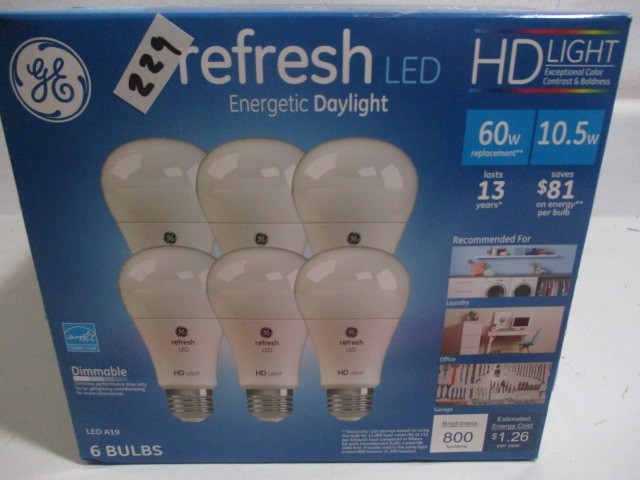 60w 10w - 6 Bulbs New Save On+