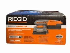 Ridgid R87064B 18V Subcompact Brushless 1/4 Sheet Sander (Tool Only)