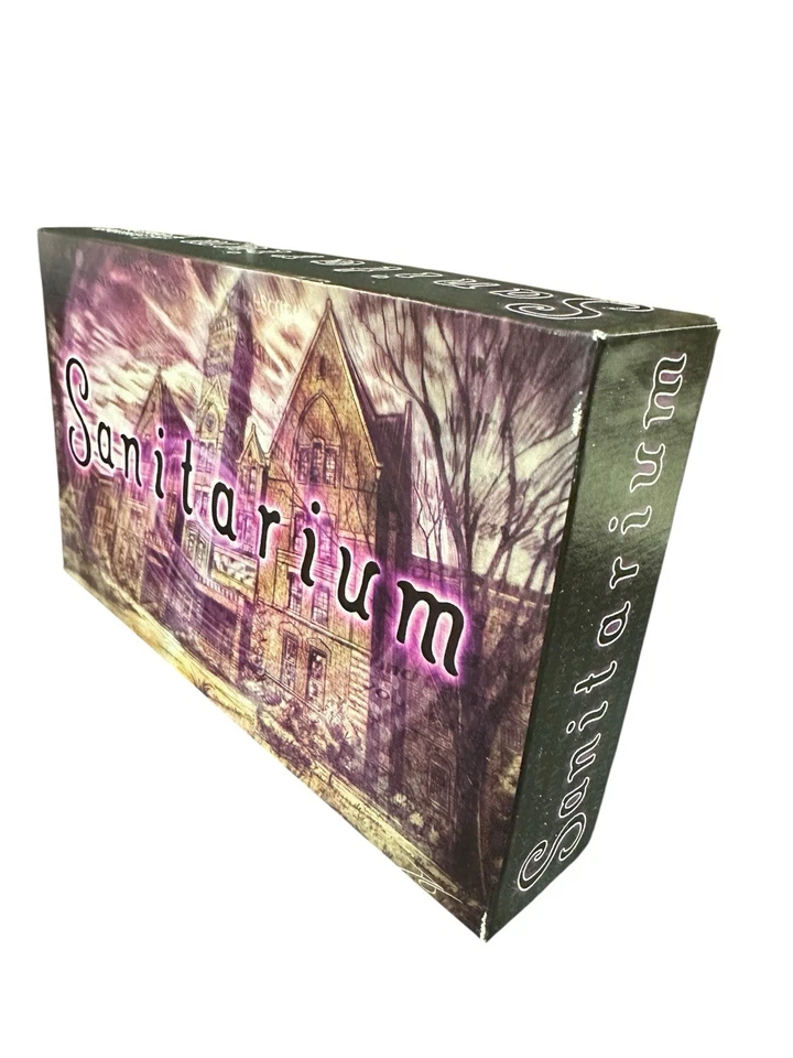 Rare SANITARIUM BOARD GAME horror theme escape card game 1-4p Asmadi Unpunched - Image 4 of 4