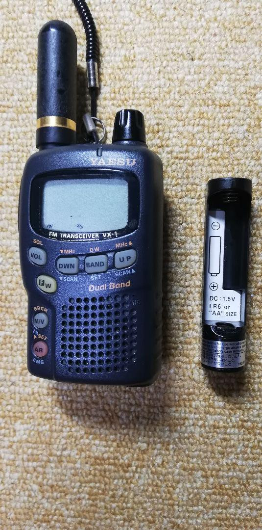 YAESU wireless standard VX-1 main unit, battery case included | eBay
