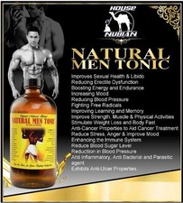 Organic Natural Herbal Natural Men Tonic Extra Strong 16 oz.