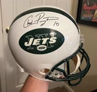 Chad Pennington Signed New York Jets Full Size Helmet Autographed READ IMPERFECT
