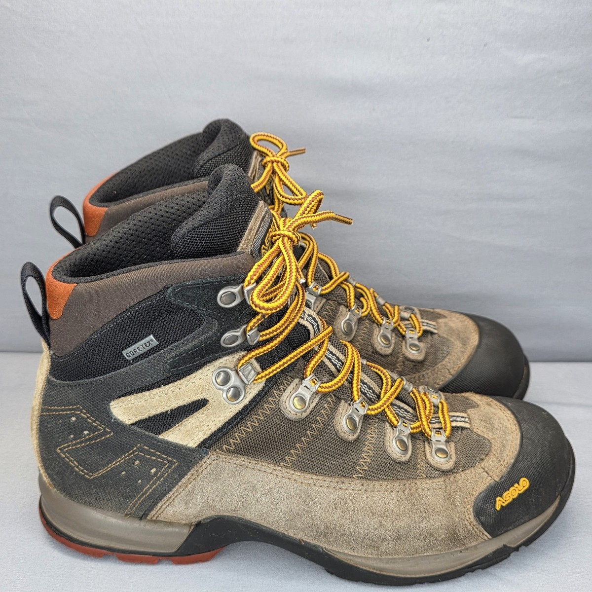 Asolo Fugitive GTX Men's Gore-Tex Waterproof Hiking Boots Size US 10 WIDE