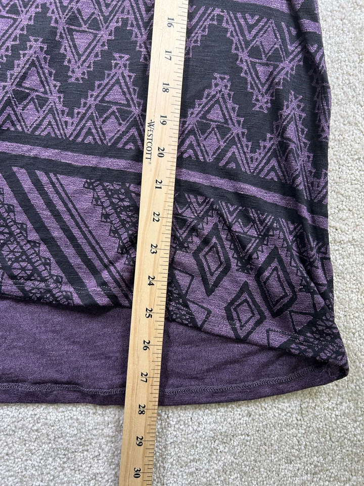 Rock & Republic Tank Top Womens Large Aztec Geometric Print Sleeveless Shirt - Image 3 of 4