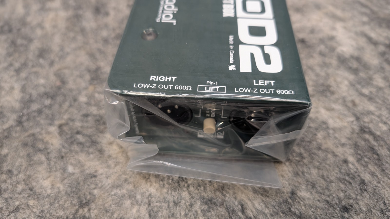 Radial Engineering ProD2 Stereo Passive Direct Box Pedal PRO D2 - Pro-D2 🔥New🔥