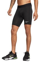 Nike Pro Men's Dri-FIT Long Compression Workout Shorts 9" Inseam FB7963-010