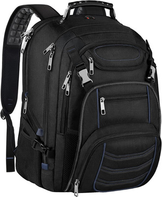 Extra Large 18.4'' Laptop Backpack, 60L Travel Bag with RFID Anti-Theft Pocket